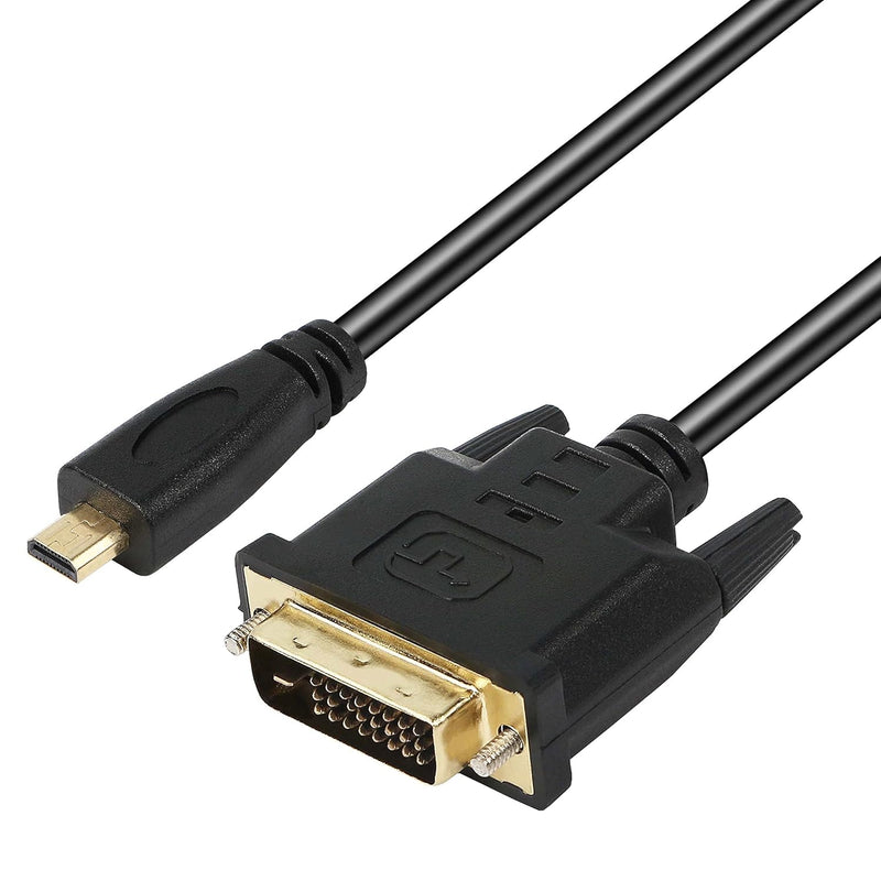 Micro Hdmi To Dvi Adpter Cable, Micro Hdmi Male To Dvi 24+1 Dvi-D Cable Connec