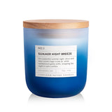 Summer Night Breeze Scented Candle, 11Oz Aromatherapy Soy Wax Candles For Home Scented, Fruits, Flower, Wood Scent, Long Burning Time, Gifts For Women, Men, Friend, Relaxation & Stress Relief