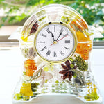 6Pcs Clock Parts For Clock Resin Mold,Clock Pieces For Clock Epoxy Casting Resin Mold