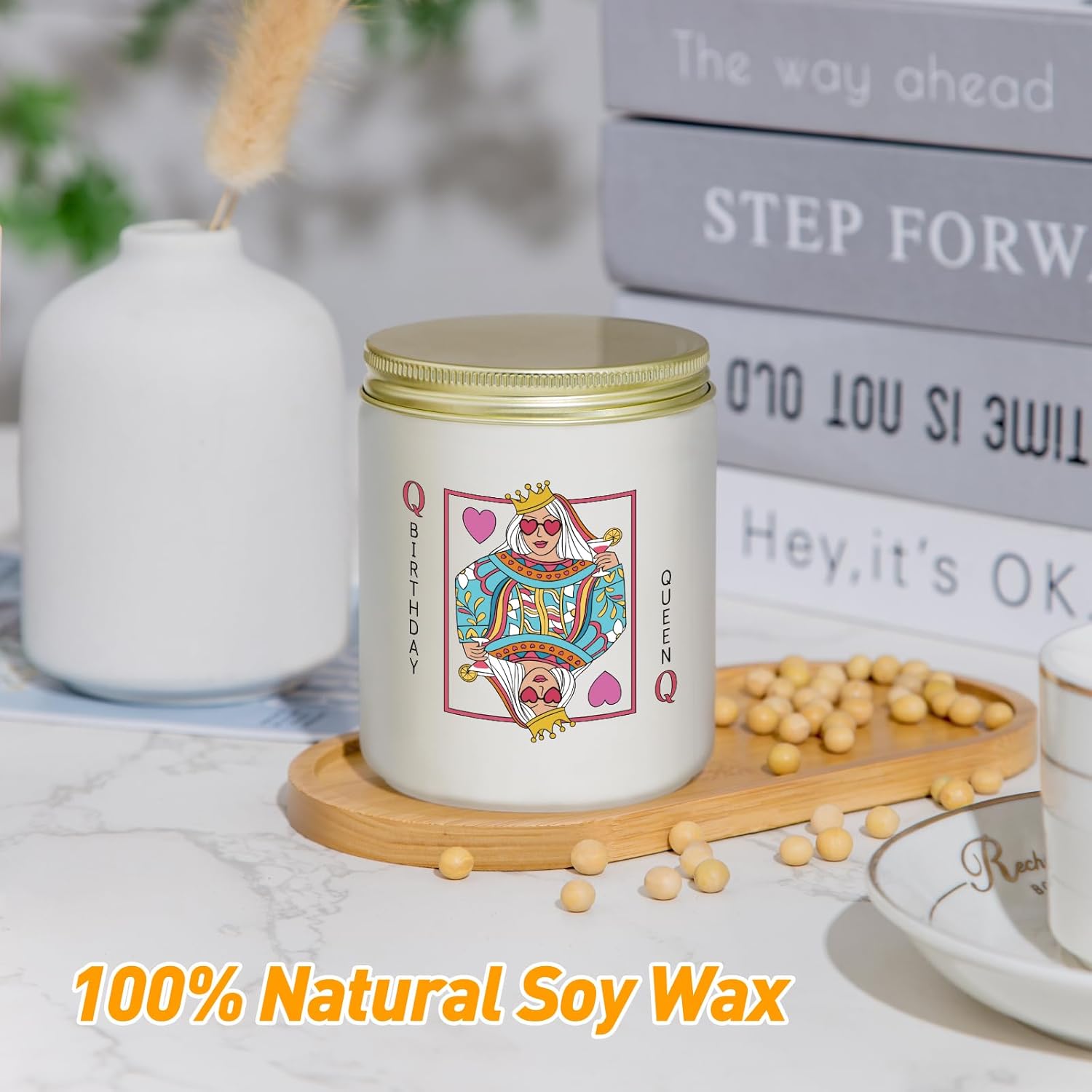 Birthday Gifts For Women - Best Friend Sister Daughter Mom Wife Girlfriend Birthday Gifts For Women Friendship Bestie Bff Her, Lavender Candle