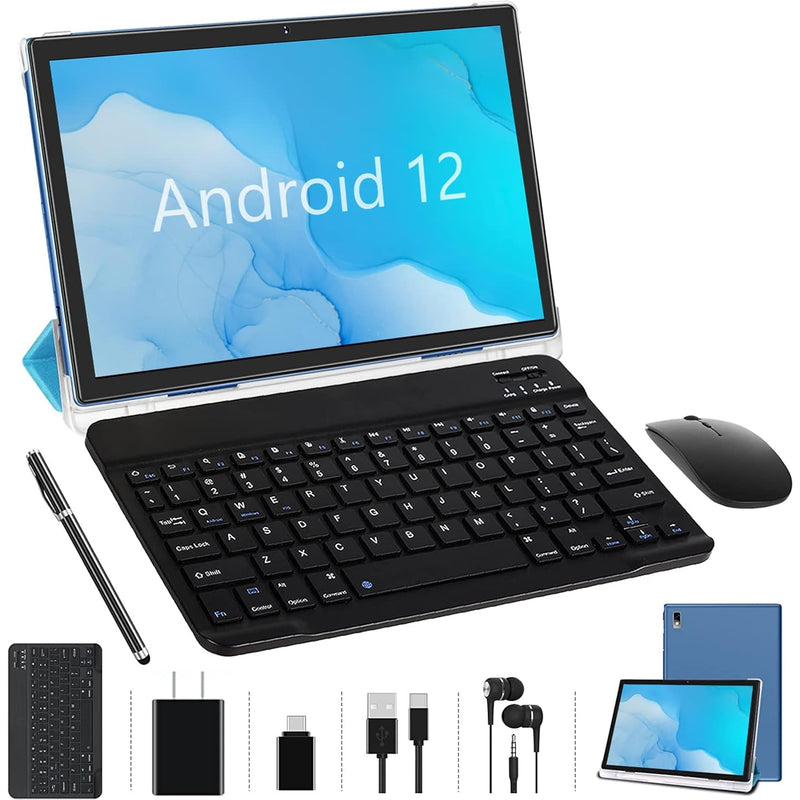 Tablet 10 Inches Android 12 Octa-Core Processor 4 Gb Ram 64 Gb Rom, Smart Ips,