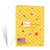 Friend Birthday Card, Made In America, Eco-Friendly, Thick Card Stock With Premium Envelope 5In X 7.75In, Packaged In Protective Mailer