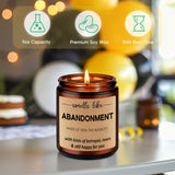 Scented Candles - Friends Moving Away, Coworker Leaving Ideas, Funny Retirement Gifts For Women, Men - Goodbye, Going Away, Farewell Gifts For Coworkers, Boss, Work Bestie, Woman, Best Friend