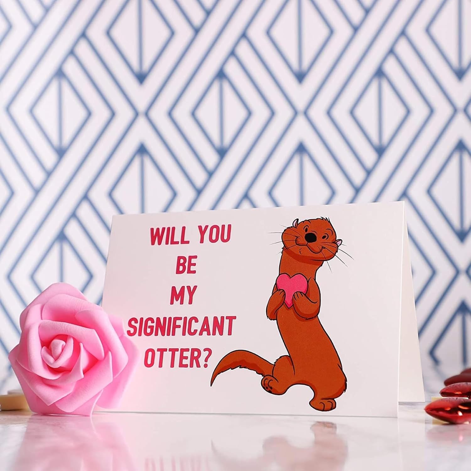 Animal Pun Valentines Cards - 48-Pack, 4 X 6 In - Greeting Card Pack With Envelopes & Funny Love Notes