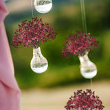 Babys Breath Artificial Flowers Bulk 18Pcs Maroon/Burgundy Fake Gypsophila Real Touch Flowers For Wedding Arches Bouquets Table Centerpieces Floral Arrangements Party Decor