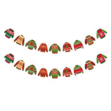 Ugly Sweater Banner Christmas Ugly Sweater Party Decorations, It'S About To Get Ugly Party Decor Indoor Outdoor Xmas Winter Holiday Party Decoration Supplies