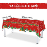 Christmas Party Supplies Tableware Set Xmas Party Decoration Christmas Tree Paper Plates Napkins Snowflakes Tablecloths Merry Christmas Banner Holiday Disposable Dinnerware Serves 24 Guests