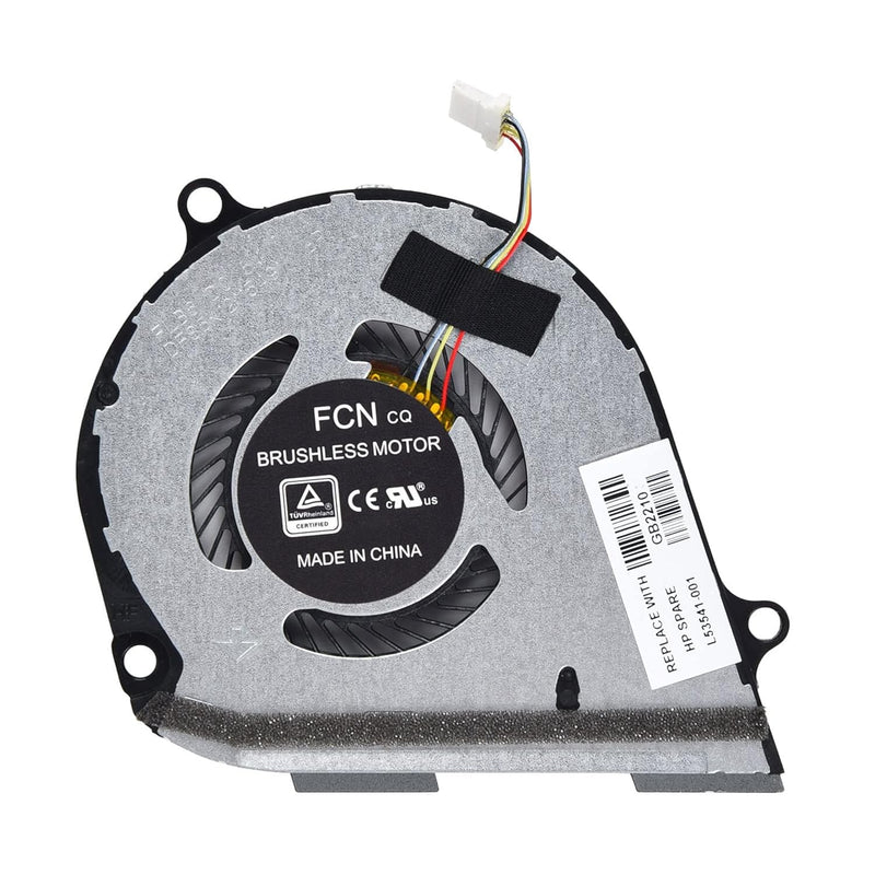 Replacement Cpu Cooling Fan For Hp Envy X360 15-Ds 15-Dr 15M-Dr 15M-Ds 15M-Dr1