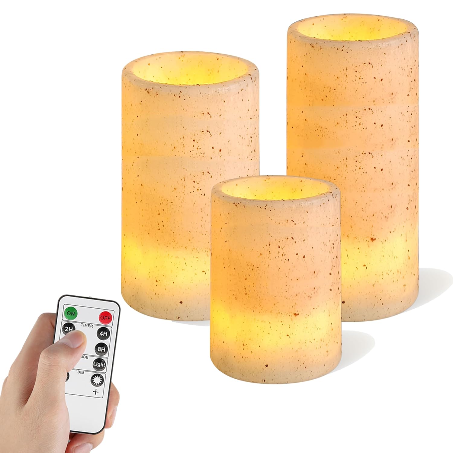 Led Candles,Battery Operated 10-Key Timer Remote