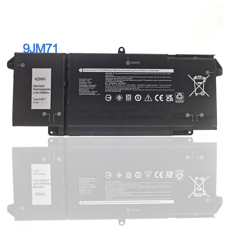 9Jm71 Laptop Battery Compatible With Dell Latitude 5320 7320 7420 7520 Latitud