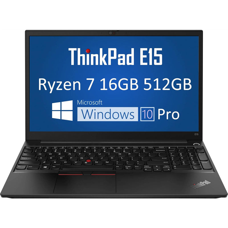 Latest Lenovo ThinkPad E15 Gen 3 15.6" FHD (16GB RAM, 512GB PCIe SSD, AMD 8-Co