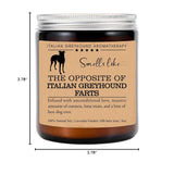 Italian Greyhound Candle, Italian Greyhound Funny Dog Gift, Italian Greyhound Mom, Birthday Gift, Italian Greyhound Owner Gift, Dog Lovers Gift, Italian Greyhound Parents Day Gift