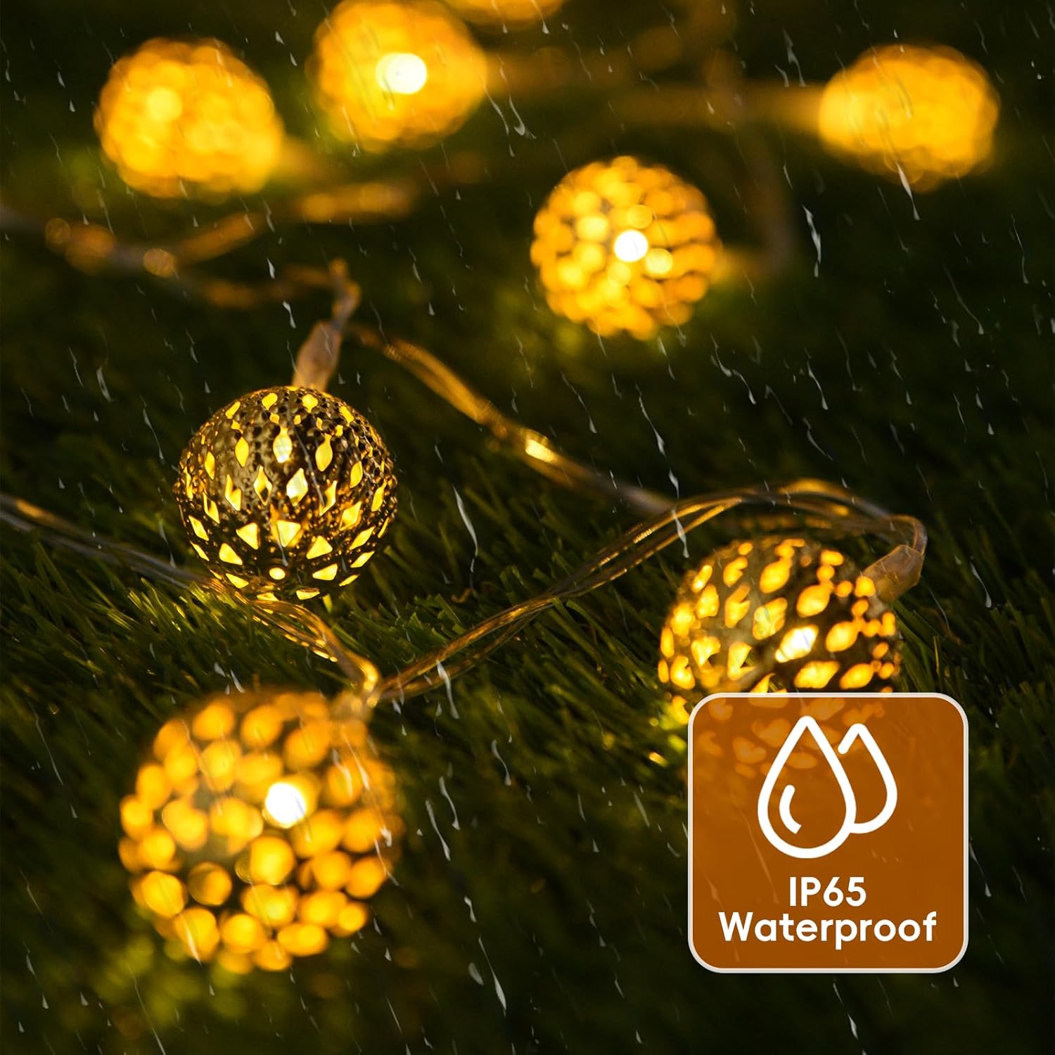 Globe String Lights,Cmyk 30 Led Fairy String Lights Battery Operated For Indoor,Party,Patio,Wedding,Bedroom,Christmas Tr