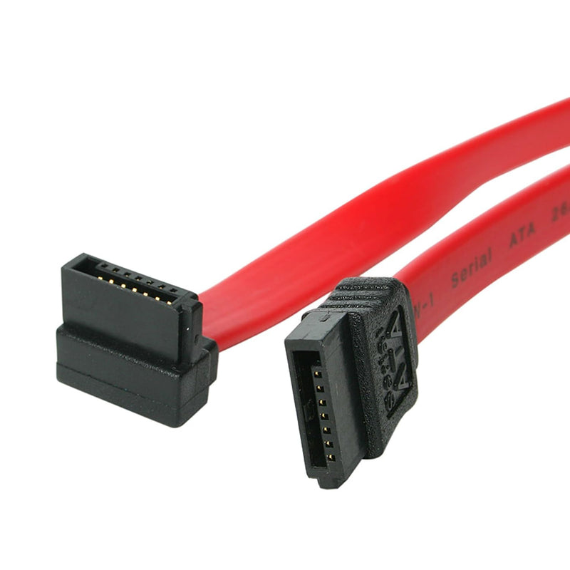 6In Sata To Right Angle Sata Serial Ata Cable - 6In Sata Cable - Left Angle Sa