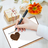 Valentines Day Card - Anniversary Card & Valentine Cards For Him/Her/Husband/Wife/Couple,Wooden Hearts Cover Design With Envelope - Inside Blank