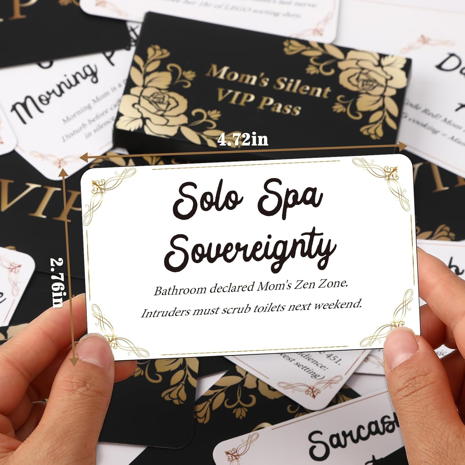 30 Mom Coupon Cards, Mom'S Vip Card, Self Care Gifts For Mom, Blank Coupon Cards, Perfect For Anniversaries, Birthdays