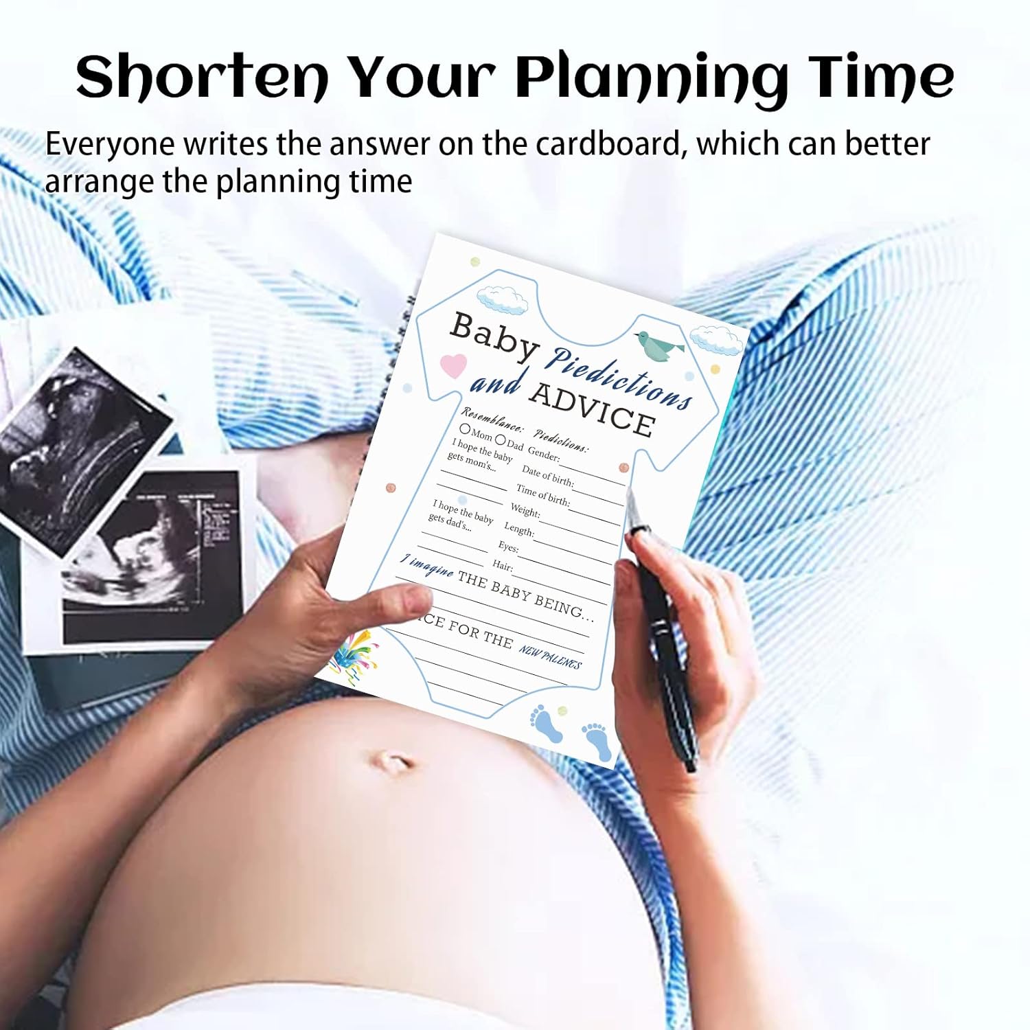 75 Pcs Baby Shower Games 6 Games Gender Neutral Baby Shower Bingo Cards Baby Prediction Advice Activity Beer Belly Or Pregnant Bump Gender Reveal Games For Guests