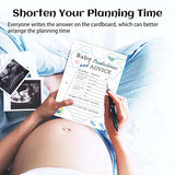 75 Pcs Baby Shower Games 6 Games Gender Neutral Baby Shower Bingo Cards Baby Prediction Advice Activity Beer Belly Or Pregnant Bump Gender Reveal Games For Guests