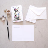 Cute Watercolor Dogs Greeting Cards Box Of 24 Cards With Envelopes And Seal Stickers. All Occasion Blank Thank You Cards, Appreciation, Birthday, Sympathy