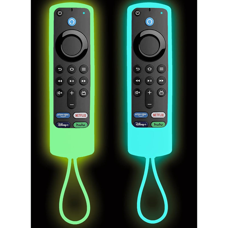 2 Pack Glow Remote Cover Fits For Firestick 4K Max/3Rd Gen/4K/(Lite/Cube 1St A