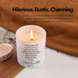 I’D Walk Through Fire For You Sister Gifts Friendship Friends Scented Candle Home Office Jar Candles Sage Floral Lavender Scent Soy Wax 9.5 Oz