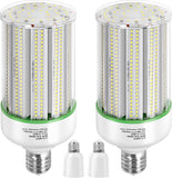 80W LED Corn Light Bulb E39 Mogul Base 5000K Daylight 250W Metal Halide HPS HID CFL Replacement 2 Pack