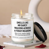 Mr Darcy Reading Candle, Pride And Prejudice Gifts, Bookish Merch & Decor, Jane Austen Gifts, Funny Christmas, Stocking Stuffers, Literary Presents For Classic Literature Book Lovers, Readers