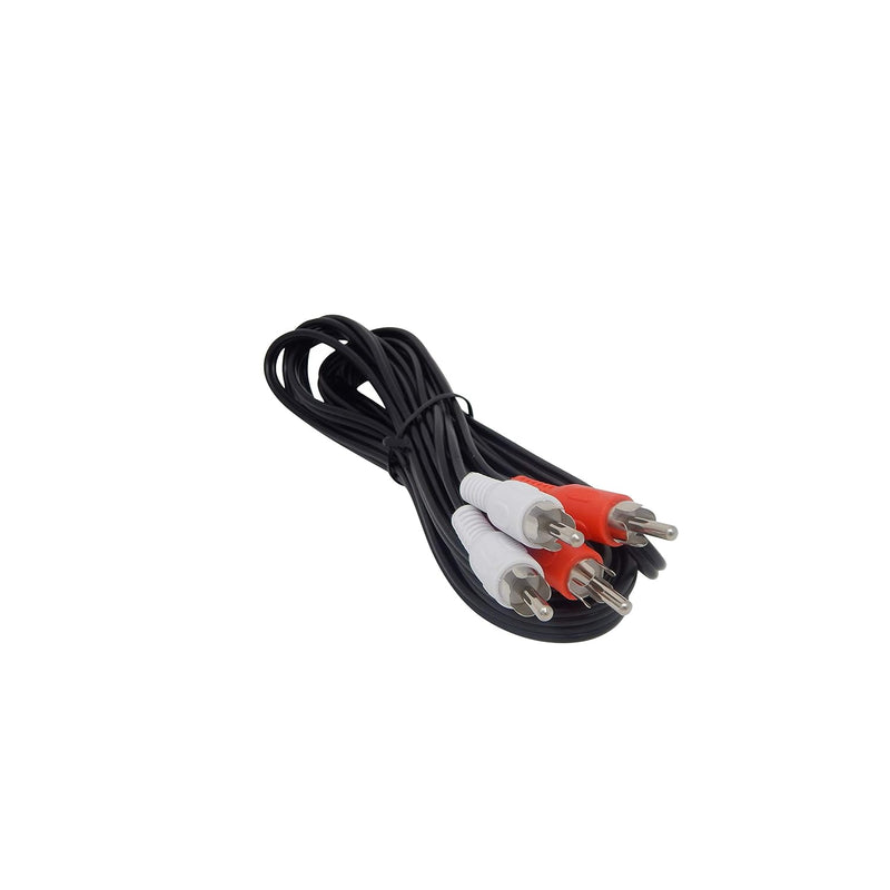 Your Cable Store 12 Foot RCA Audio Red/White Cable 2 Male to 2 Male