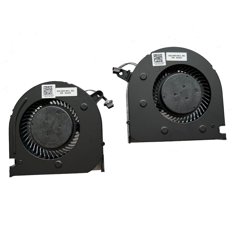 Hk-Part Replacement Fan For Dell G5 15 5500 5505 G3 3500 Cpu & Gpu Cooling Fan