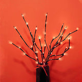 Branch Lights,3 Pcs Twig Light Usb&Battery Powered 8 Flashing Modes By Remote Control.Branch Lights For Indoor, Light Up
