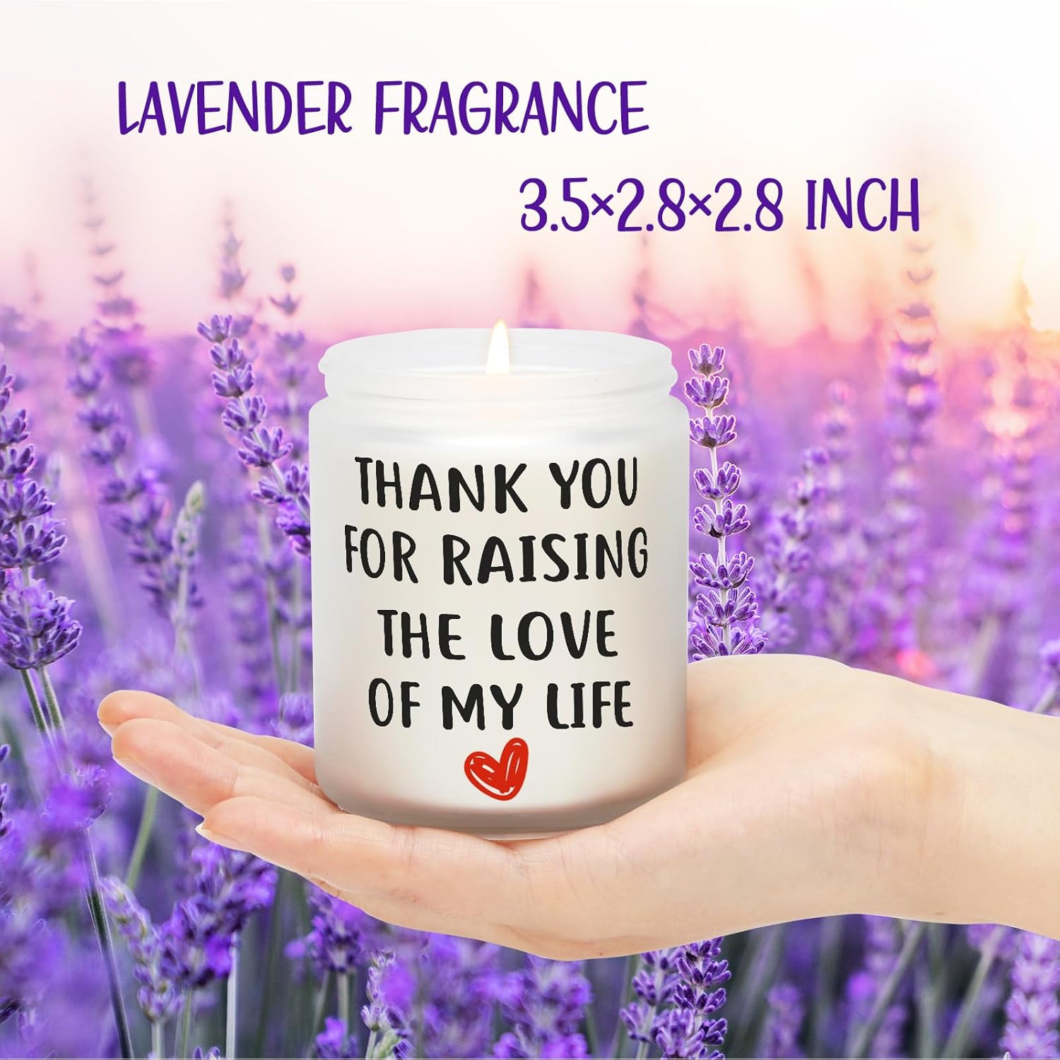 Best Gifts For Mother In Law Gifts From Daughter Son In Laws - Birthday Gift For Boyfriends Mom, Future Mother In Law Gift Wedding, Lavender And Eucalyptus Scented Candle