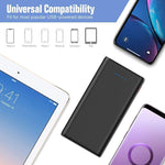 25800mAh Portable Charger, PD3.0 Fast Power Bank with 3 USB Ports for iPhone/Android