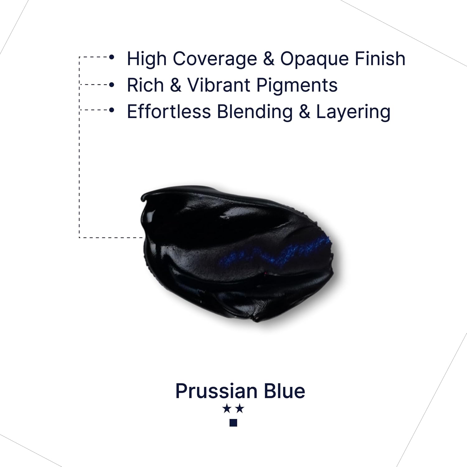 Gouache Prussian Blue Refills (50Ml/1.7Oz)|Intense Pigments, Easy Color Refill (2 Pcs.)