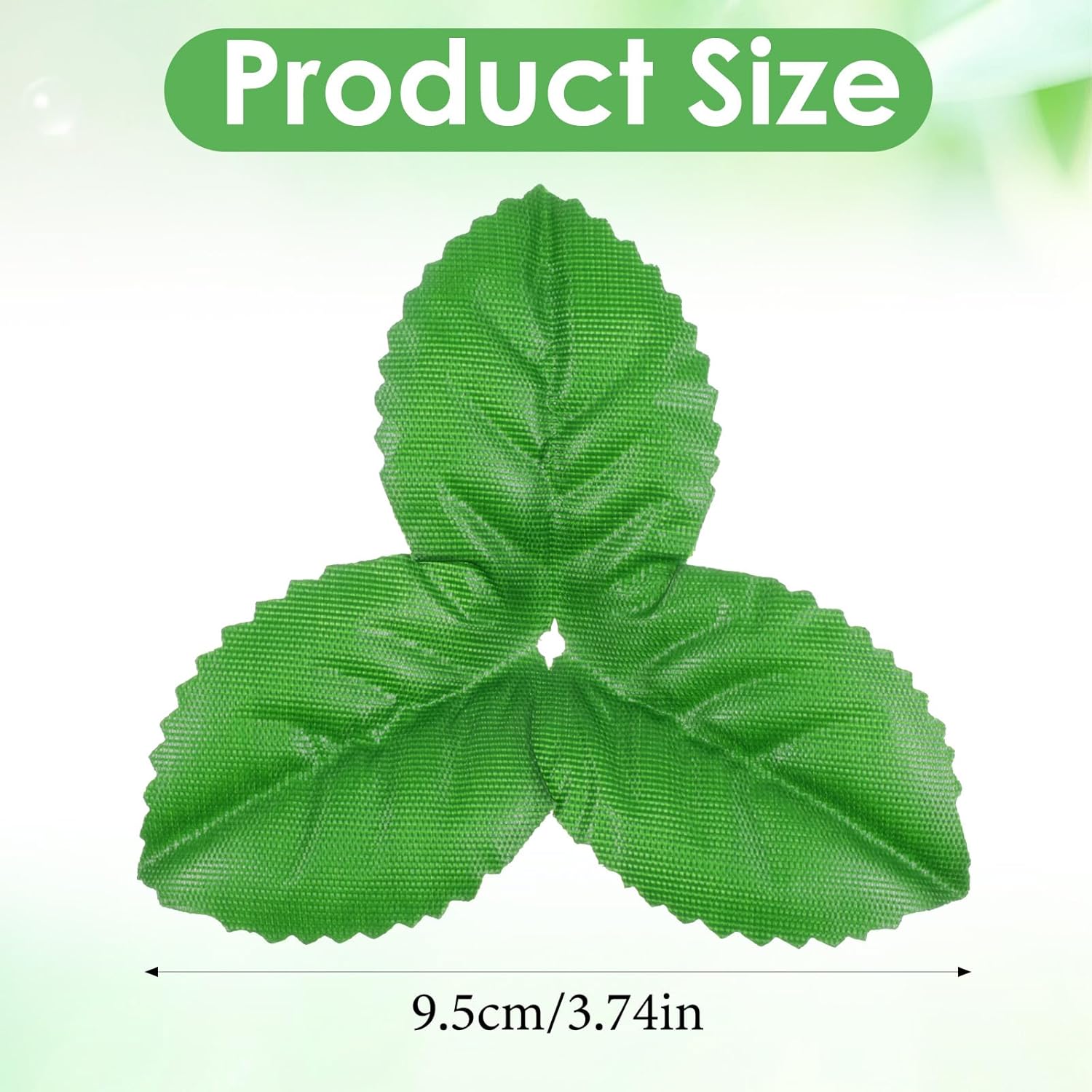200 Pcs Artificial Green Leaves 3.74 Inch Rose Flower Leaf Fake Green Leaves Faux Leaf For Christmas Party Decoration Bouquet Garland Wreath Wedding Decor Supplies Diy Craft