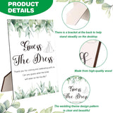 60 Set Guess The Dress Bridal Shower Games For Guests Include Guess The Dress Bridal Shower Game Table Sign Card White Pens For Wedding Bridal Shower Games Party Supplies