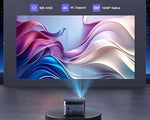 4K Projector, 1080P, WiFi 6, Bluetooth 5.2, Auto Focus, 50% Zoom, iOS/Android