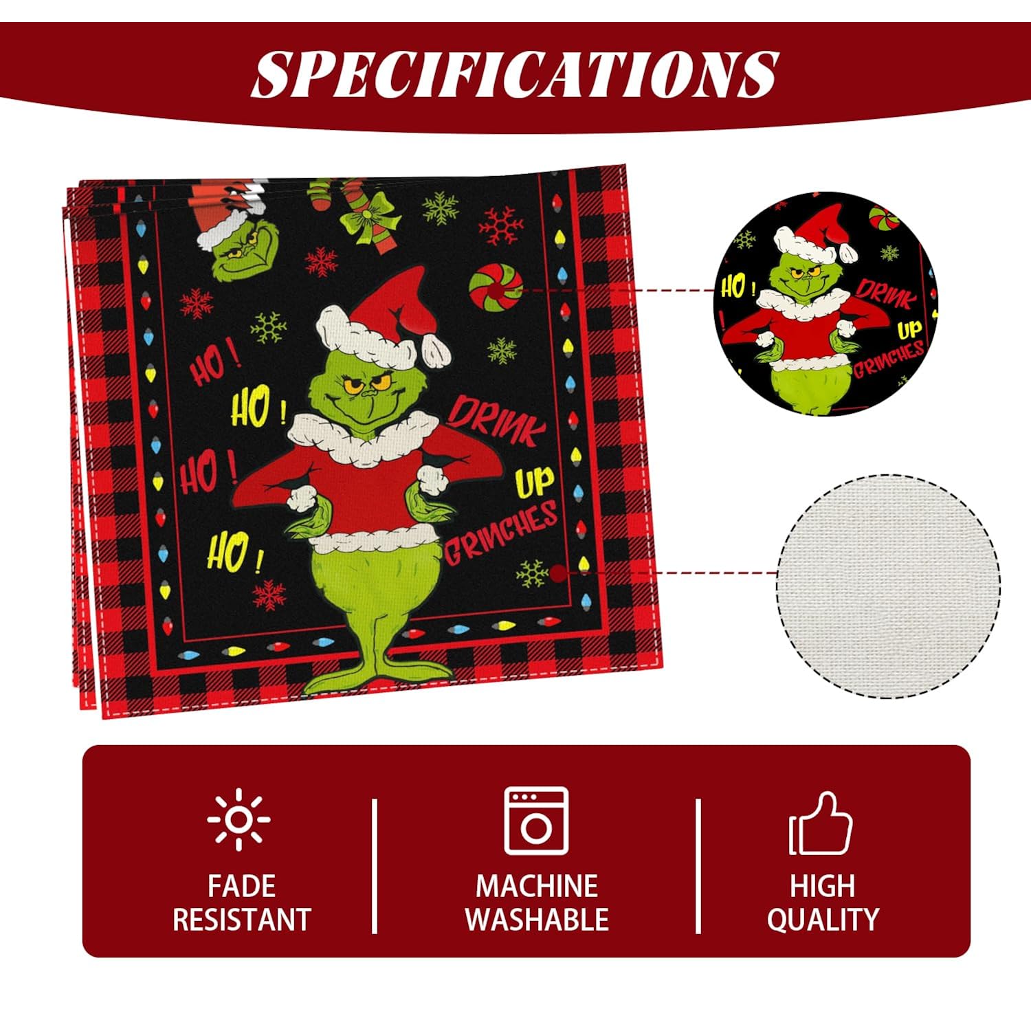 Christmas Table Runner 13X72 Inch Christmas Xmas Winter Holiday Decorations And Supplies For Home Kitchen Dining Room Table Decor