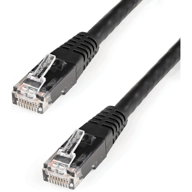 1Ft Cat6 Ethernet Cable - Black Cat 6 Gigabit Ethernet Wire -650Mhz 100W Poe++