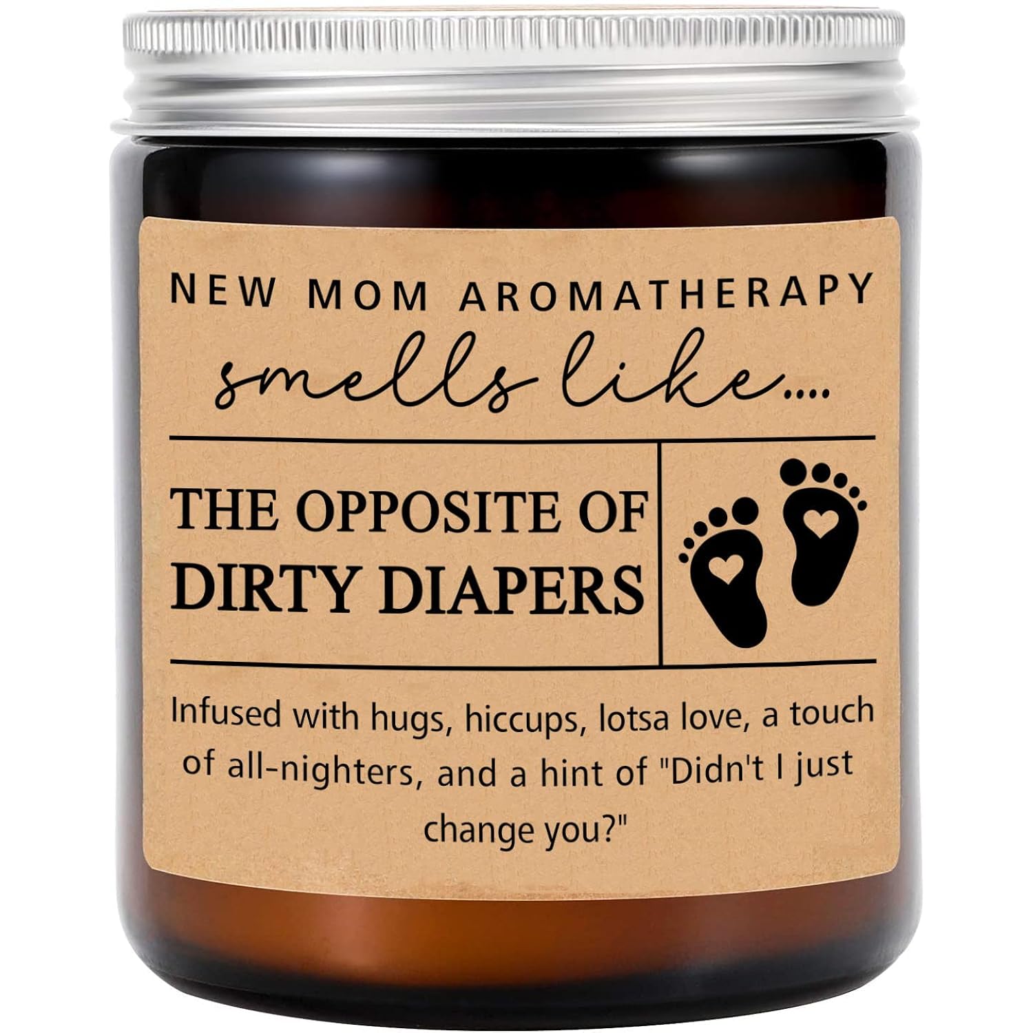 New Mom Gifts - Funny Gift For New Mom - New Mom Candle - New Baby Gift - Unique Gift For New Mom - New Mama - New Momma - Gift For New Mommy