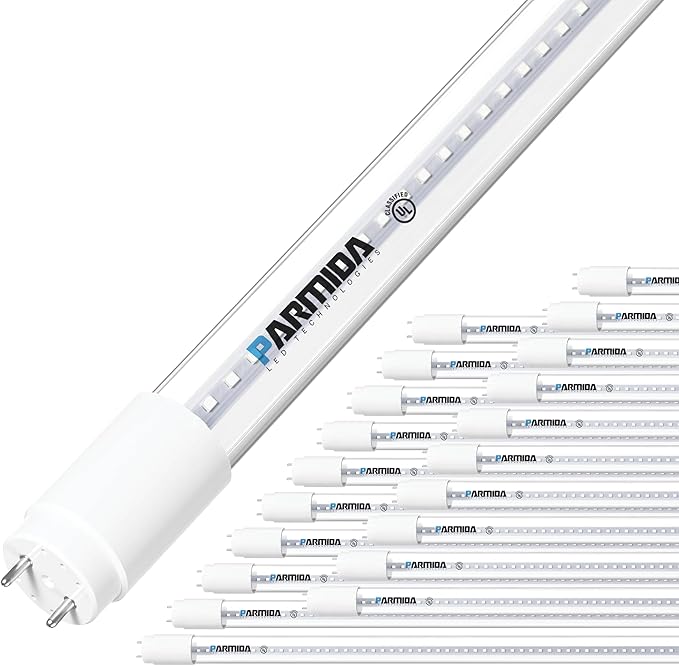20 Pack 4FT T8 LED Hybrid Type A B Tubes 24W 3000LM 5000K Plug and Play Ballast Bypass