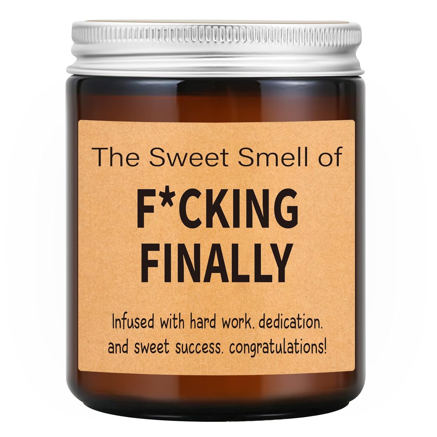 Funny Graduation Gifts For Her Him - College, High School, Nursing, Masters, Phd, Doctorate Graduation Gifts For Women, Men - Nurse Police Academy Grad Candle