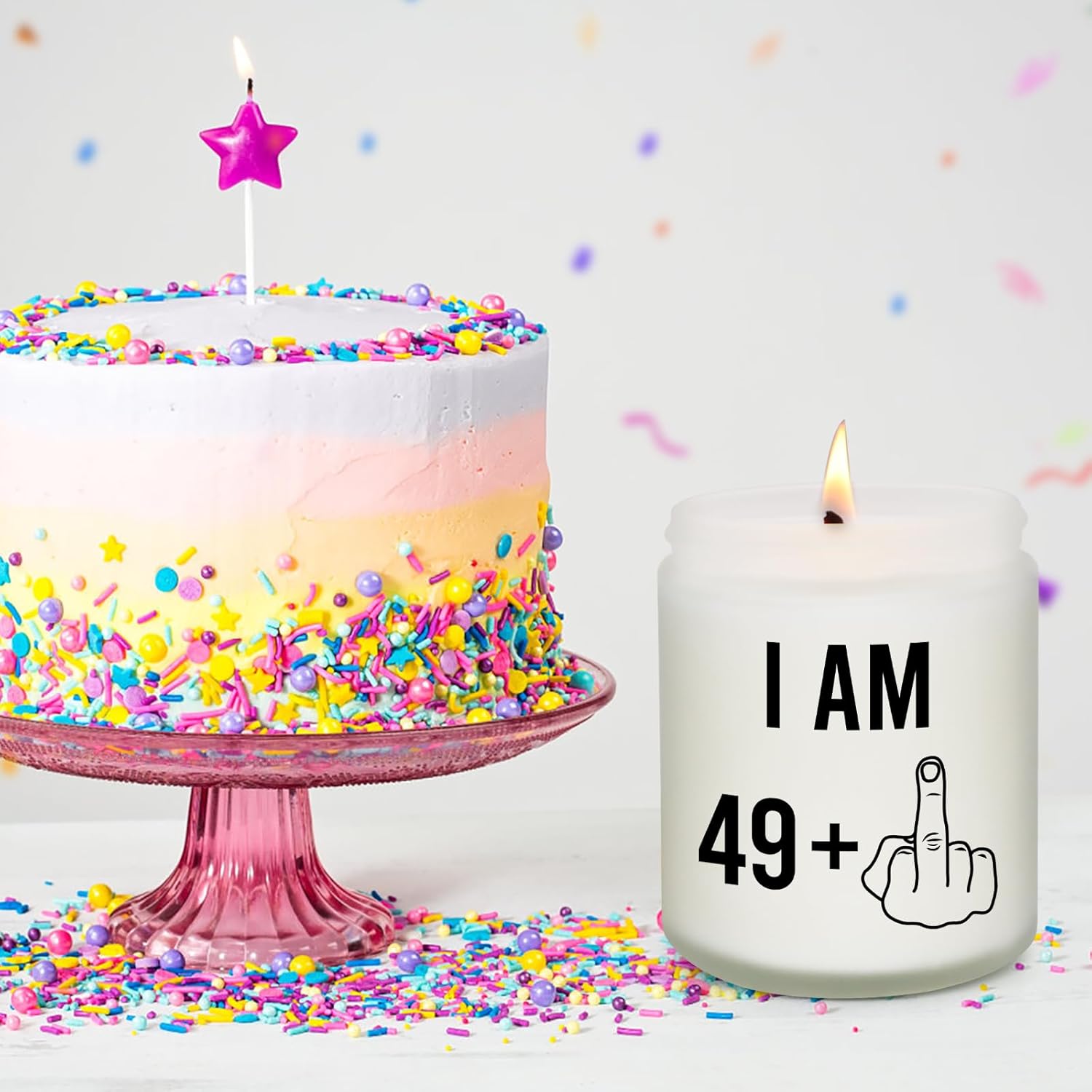 Unique Funny Gag Cool Gifts For 50 Year Old Woman & Man - 1974 50Th Birthday Decorations & Candles