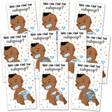 40 Baby Shower Scratch Off Game Cards, Boy African American Poopie Scratch Off Lottery Tickets Baby Shower Party Games Funny Party Icebreak Game Ideas For Baby Shower Who Got Poopie, White