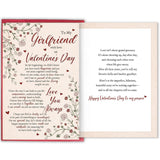 Sweet Valentine'S Day Card For Girlfriend, Romantic Boyfriend To Girlfriend Love Card, Valentine'S Day Gift For Her