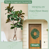 Bigger Artificial Magnolia Leaves-Fake Green Magnolia Leaves For Wedding Decorations,Bookmark,Fake Leaves Decor,Diy Magnolia Wreaths,Home Decor