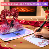 - Pop Up Valentines Card, 3D Tree Heart Valentines Day Card For Wife, Husband, Him, Her, Girlfriend, Boyfriend, Adults | 6X8 In Romantic Valentine Cards Pop Up, Anniversary Cards With Envelope