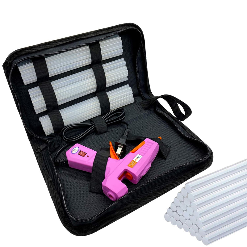 Hot Glue Gun Kit With 30Pcs Glue Sticks, Mini Hot Melt Glue Gun With Carrying