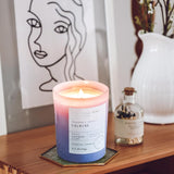 Lavender & Lilac Scented Candles - Spring Candles - Natural Soy Wax Purple Candles For Home Scented,Candle Gift For Women & Men,8.5Oz