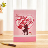 Pop Up Anniversary Card, 3D Lover Hearts Balloons Couple Wedding Card For Wife, Husband, Her, Him, Couple; Ideal Gift For Wedding, Romantic Birthday, Anniversary, Valentines, Mothers Day