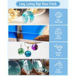 2 Gallon Crystal Clear Epoxy Resin Kit, Not Yellowing & Bubbles Free Food Safe Resin For Coating And Casting, Craft Diy, Jewelry Making Art, Molds, Tables Top, Wood